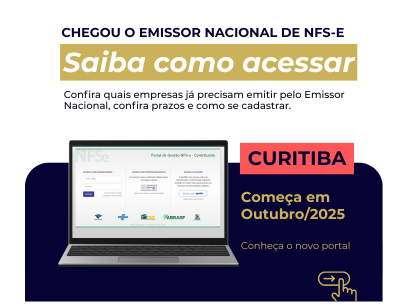 NFS-e Nacional em Curitiba inicia em 01/Outubro: o que muda e como se ...